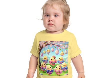 Easter Chicks and Springtime Wishes Baby T-Shirt