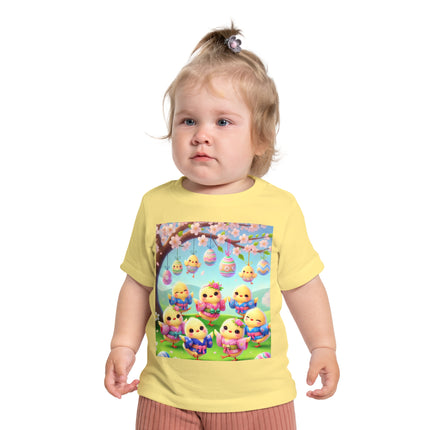 Easter Chicks and Springtime Wishes Baby T-Shirt