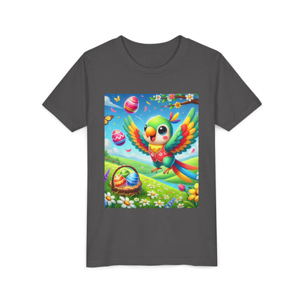 Easter Parrot Youth Short Sleeve Tee