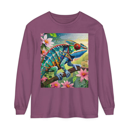 Camouflage Chameleon Long Sleeve T-Shirt