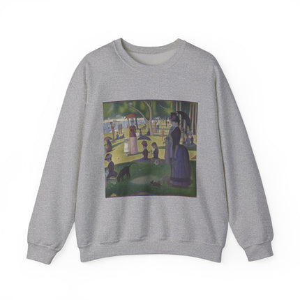 A Sunday on La Grande Jatte by Georges Seurat Heavy Blend™ Crewneck Sweatshirt