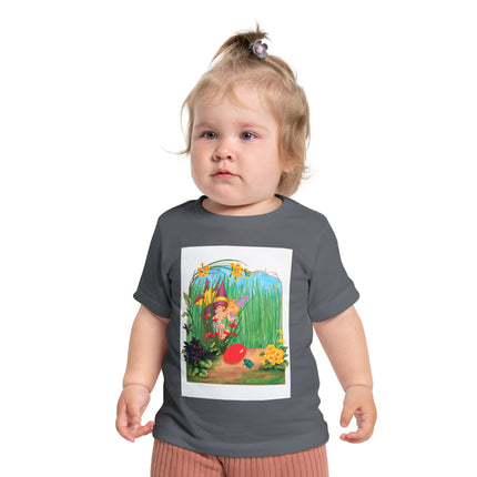 Spring Fairies & Floral Delights Baby Short Sleeve T-Shirt