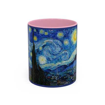 The Starry Night by Vincent Van Gogh Colorful Mugs (11oz, 15oz)