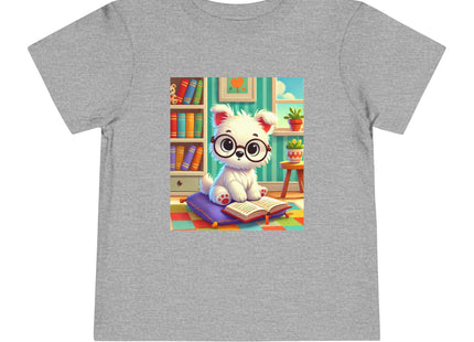 Little Scholar Pup Toddler Short Sleeve Tee