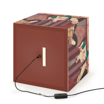 La Loge by George Barbier Light Cube Lamp