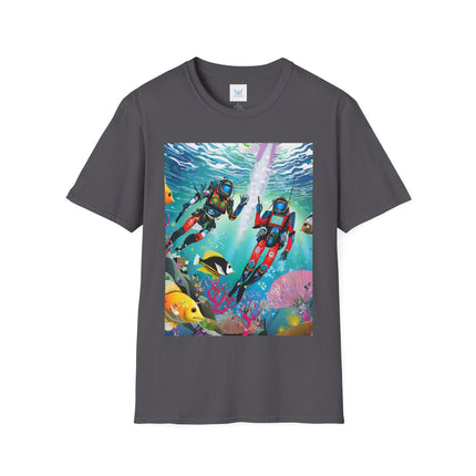 FBI Robot Dive Team Softstyle T-Shirt