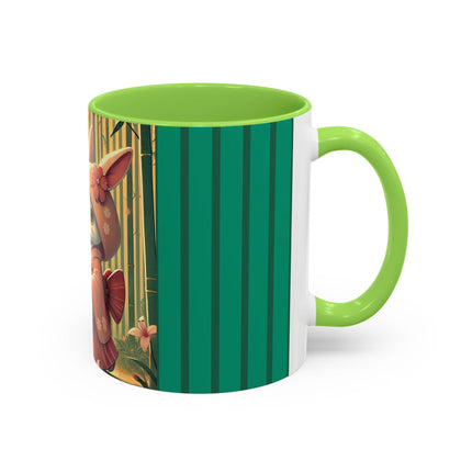 Geisha Kitten’s Easter Stroll Colorful Mugs (11oz, 15oz)