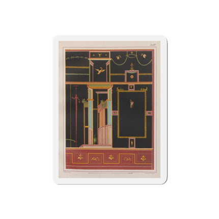 Pompeii Walls Pl.04 by Victor Steeger Die-Cut Magnets (5 Sizes)