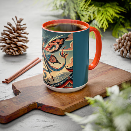 Dragon Fairy of the Temple Colorful Mugs (11oz, 15oz)
