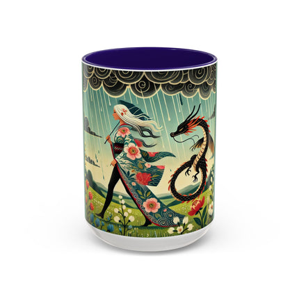 The Dragon Fairy’s Stride Colorful Mugs (11oz, 15oz)