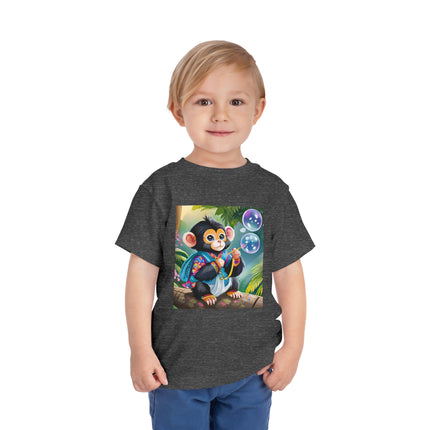 Bubble Magic in the Jungle Toddler Short Sleeve Tee