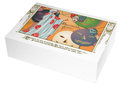 Hauntingly Chic – Halloween Glamour & Masks Greeting Cards (1, 10, 30, and 50pcs)