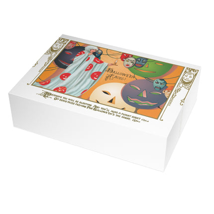 Hauntingly Chic – Halloween Glamour & Masks Greeting Cards (1, 10, 30, and 50pcs)
