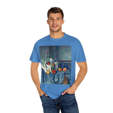The Peppermint Bottle by Paul Cézanne Unisex Garment-Dyed T-shirt