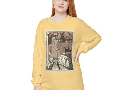Amazone by Fernand Siméon Unisex Garment-dyed Long Sleeve T-Shirt