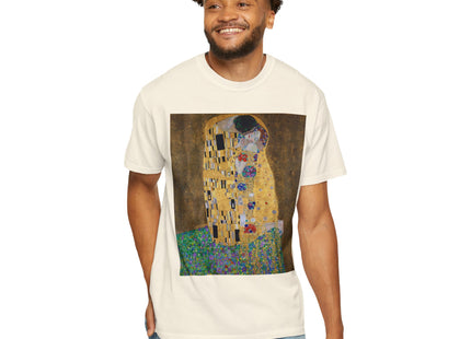 The Kiss by Gustav Klimt Unisex Garment-Dyed T-shirt