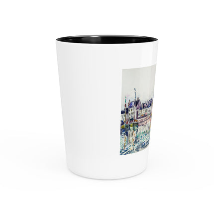 Le Croisic by Paul Signac Ceramic Shot Glass