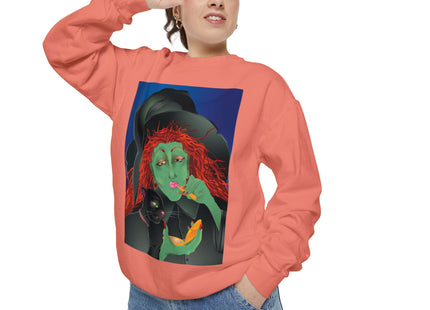 Mirror, Mirror A Witch's Touch Unisex Garment-Dyed Sweatshirt