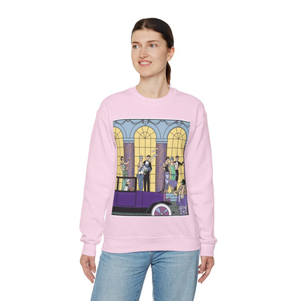 Au Revoir by George Barbier Heavy Blend™ Crewneck Sweatshirt