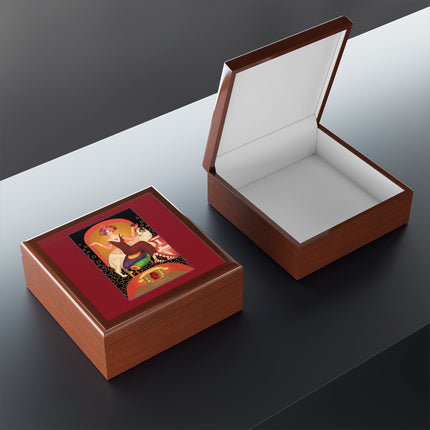January & Garnet (from the Gem Series) by Sofia Chiostri Jewelry Box