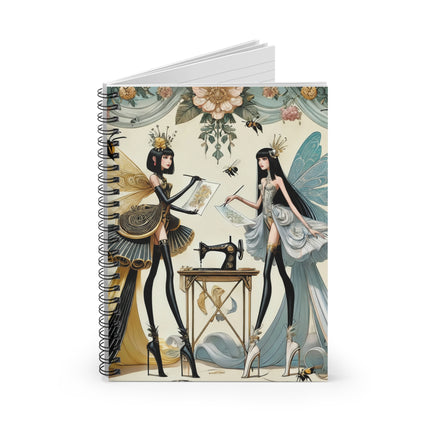 The Quiet Work of Fairies Spiral Notebook – Ruled Line