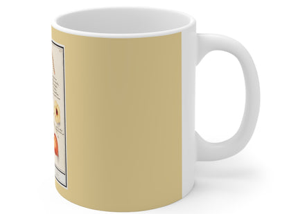 Artichoke, Broad Beans, and Lantern Plant by Anselmus Boëtius de Boodt Ceramic Mug 11oz