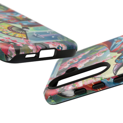 Cyberpunk Geisha Phone Cases