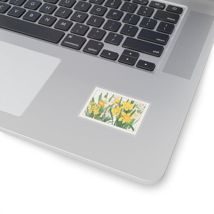 Daffodil by Tanigami Kônan Kiss-Cut Stickers (4 Sizes)