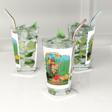 Spring Fairies & Floral Delights Glass, 16oz