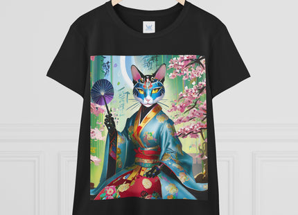 Cyberpunk Geisha Cotton Tee