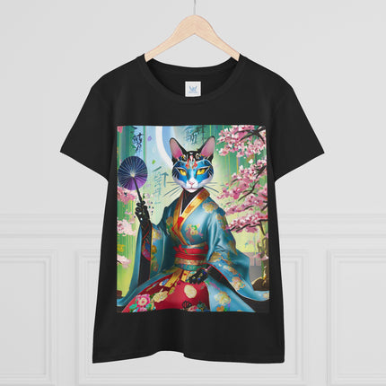 Cyberpunk Geisha Cotton Tee