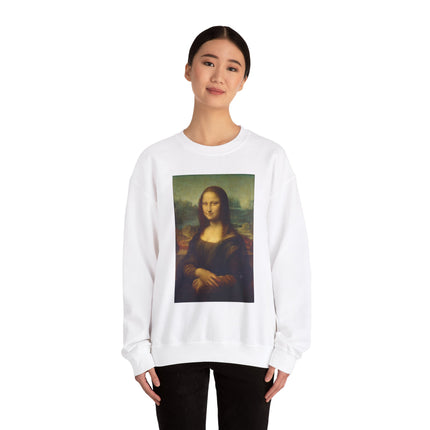 Mona Lisa by Leonardo da Vinci Unisex Heavy Blend™ Crewneck Sweatshirt