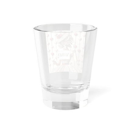 Fashionably Yours, XOXO Shot Glass, 1.5oz