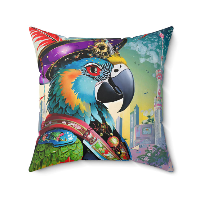 Tech Plumes Spun Polyester Square Pillow