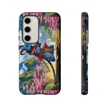 Cyber Samurai Rat Phone Cases