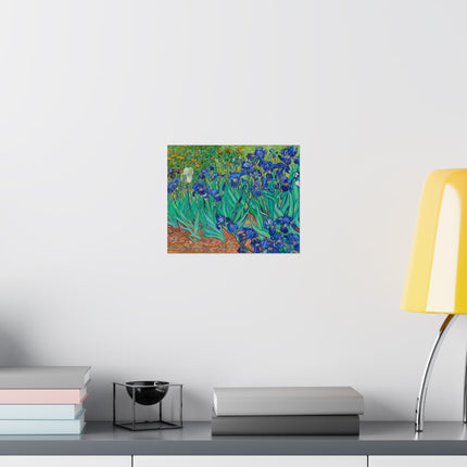 Irises by Vincent Van Gogh Matte Horizontal Posters