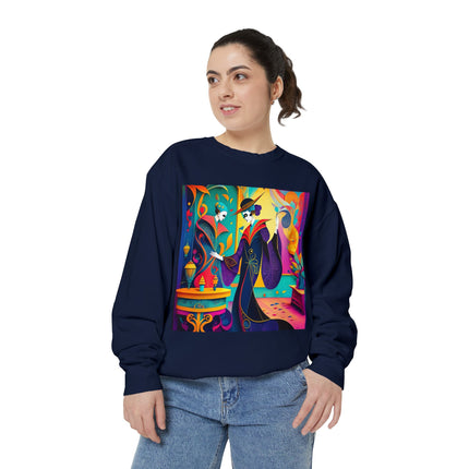 Phantoms of Elegance Unisex Garment-Dyed Sweatshirt