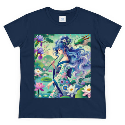 Fairy of the Koi Pond Cotton Tee