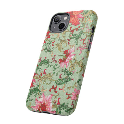 Flower Illustration by Owen Jones Phone Cases