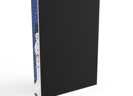 Snowman in Falling Snow Acrylic Art Block