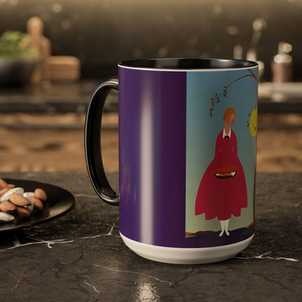 Apple Pie Day Colorful Mugs – Sweet Storybook Charm & Gentle Innocence