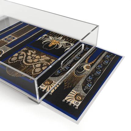 La décoration moderne dans le textile Pl. 4 by Gaston Charlet Acrylic Serving Tray