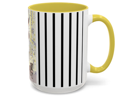 Wrapped in Elegance Colorful Mugs (11oz, 15oz)
