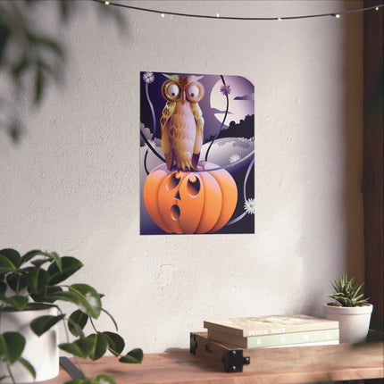 The Startled Pumpkin Fine Art Posters