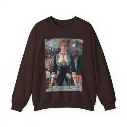 A Bar at the Folies-Bergère by Edouard Manet Heavy Blend™ Crewneck Sweatshirt