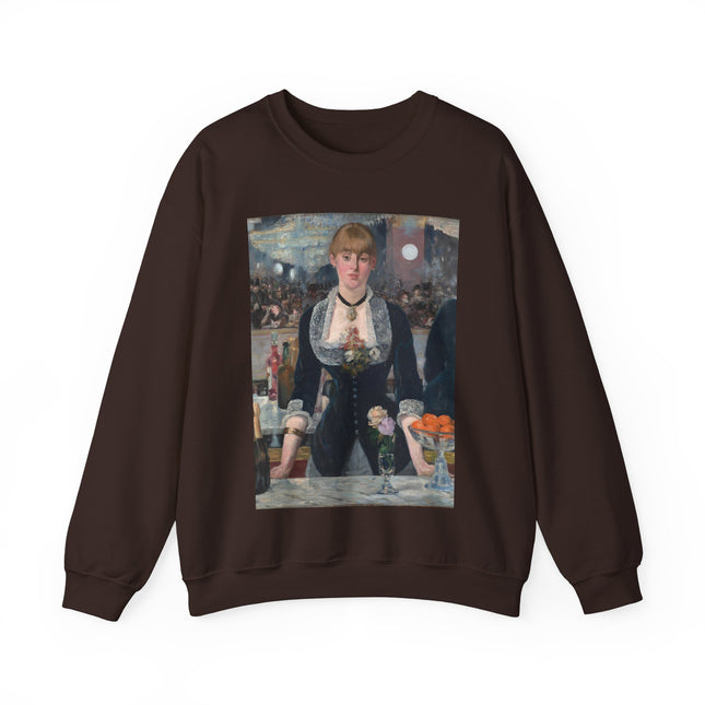 A Bar at the Folies-Bergère by Edouard Manet Heavy Blend™ Crewneck Sweatshirt