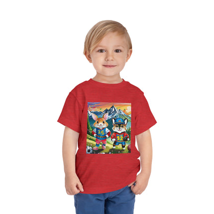 Animal Athletes Toddler Short Sleeve Tee