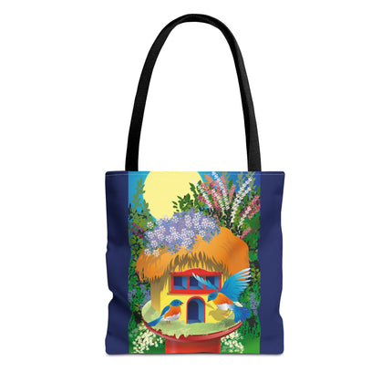 Birdhouse Haven Tote Bag (AOP)