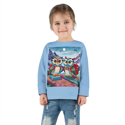 Whimsical Wise Ones Toddler Long Sleeve Tee