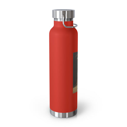 A Rich Kirghiz Huntsman with a Falcon by Vasily Vereshchagin Copper Vacuum Insulated Bottle, 22oz